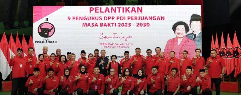 Pelantikan-DPP-PDI-Perjuangan